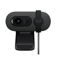WEBCAM LOGITECH BRIO 100 GRAFIITO FHD 1080 A 30 FPS 58° RIGHTLIGHT 2, MICROFONO USB-A WIN/ MAC / CHROME