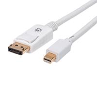 CABLE DISPLAYPORT,MANHATTAN,324748, - MINIDP M-M 2.0M BLANCO