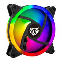 KIT 3 VENTILADORES BALAM RUSH EOLOX BLAZE EX30K / FLUJO DE AIRE 31.3 CFM / VELOCIDAD 1200 RPM / SILENCIOSO 239 D B / NEGRO / CONECTOR MOLEX / 3 PZ / RGB / BR-938006