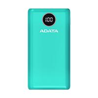 BATERIA DE RESPALDO ADATA POWER BANK P20000QCD 20000MAH/2 USB A/ 1 USB C/INDICADOR DE CARGA DIGITAL COLOR VERDE (AP20000QCD-DGT-CGN)